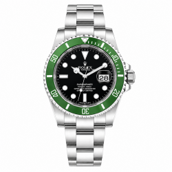 Rolex Submariner Date "Kermit" 40MM 16610LV Black Dial Watch